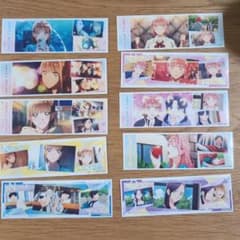 アオのハコ ロングステッカー 鹿野千夏＆猪股大喜＆蝶野雛のサムネイル