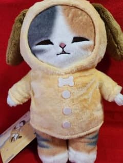 모프 샌드 이치 반 쿠지 B 상 딱딱 편안한 냥코 봉제 인형 고양이
