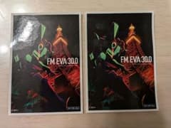 FM EVA 30.0 ステッカー 2枚セット　エヴァンゲリオン　1日限定配布のサムネイル