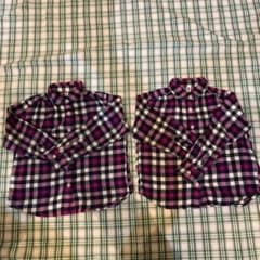 双子ちゃん　シャツ2枚セットのサムネイル