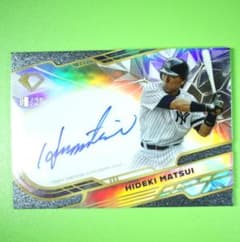 마츠이 히데키 25 시리 친필 사인 카드 2025topps diamond icons