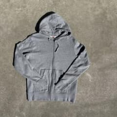 FRUIT OF THE LOOM グレー ジップアップパーカーのサムネイル