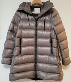 美品 希少 MONCLER モンクレール ダウン コート ブラウン 3 - メルカリ