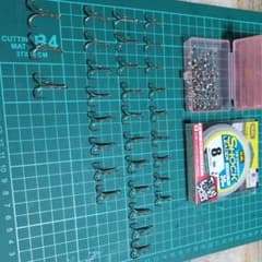デュエルショックリーダーとダイソーフックスプリットリングのサムネイル