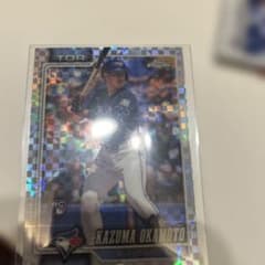 Kazuma Okamoto Topps Chrome ルーキーカードのサムネイル