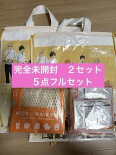 모스 버거 하이큐 여름 럭키 가방 2 세트 식사권 없음 상품 전용