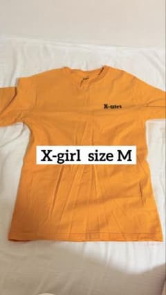 X-girl （エックスガール）Tシャツ　オレンジのサムネイル