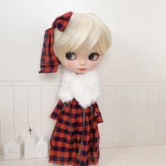 チェックワンピースsetのサムネイル