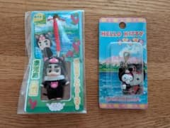 ご当地キューピー、ハローキティ 鹿児島限定ストラップ 2つセット