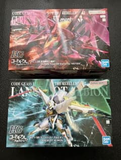 【HG】ランスロットアルビオン、紅蓮聖天八極式　セットのサムネイル