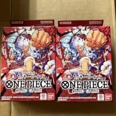ONE PIECEカードゲーム スタートデッキ各2箱セット！最新赤ルフィ！未開封 ONE PIECEカード スタートデッキ 赤 モンキー・D・ルフィ 2箱 - メルカリ