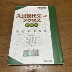 入試現代文へのアクセス 完成編のサムネイル