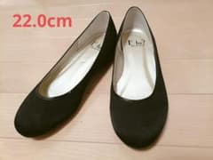 E tu? KOBE shoe factory パンプス ブラック 22.0cmのサムネイル