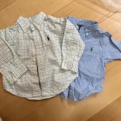 Ralph Lauren チェック柄 シャツ 2枚セットのサムネイル