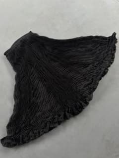 2010 ISSEY MIYAKE フリルレース プリーツスカート - メルカリ