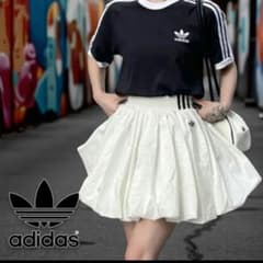 T様 専用 adidas 日本未発売☆バブルスカート XSサイズ ホワイト
