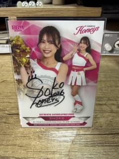 BBM 2026 Honeys SHOKO 直筆サインカードのサムネイル