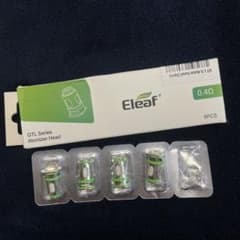 【新品】Eleaf コイル GTL Series アトマイザー 0.4Ω 4個のサムネイル