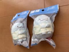 すみっコぐらし ユニクロコラボてのりぬいぐるみ2個セット　とかげ　非売品のサムネイル