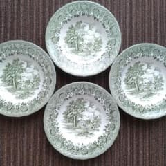 英国　W.H.GRINDLEY&Co.Ltd.　カントリースタイル　スープ皿４客 英国 W.H.GRINDLEY&Co.Ltd. カントリースタイル スープ皿4客 - メルカリ