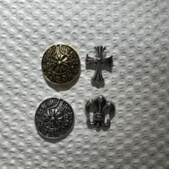金属製ネイルパーツ4個セットのサムネイル