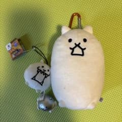 にゃんこ大戦争 ３点セット カラナビ付きポーチ＋ミニマスコット＋ガチャマスコット