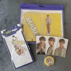 NCT ロンジュン フォトカード＆キーホルダーセット 缶バッチのサムネイル