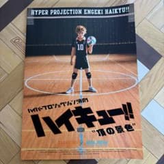 무대 하이큐 정상의 경치 팜플렛 하이스테