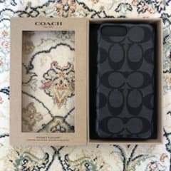 箱付き◆コーチ◆iPhone8 PLUS ケース レザー スマホケースのサムネイル