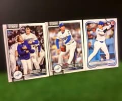 【美品】大谷翔平 Topps MLBカード 豪華3枚セットのサムネイル