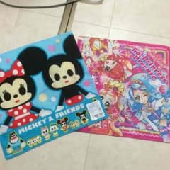 マーメイド様専用☆ プリンセス プリキュア & ディズニー ハンカチのサムネイル