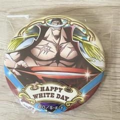 ワンピース ホワイトデー 輩缶バッジ 白ひげ - メルカリ