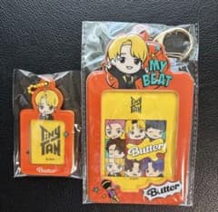 BTS TinyTAN 포토 카드 키 체인 트레카 케이스 지민