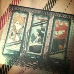 限定品♪Are you Alice?クリアしおりのサムネイル