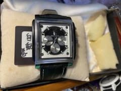 自動巻き クロノグラフ 腕時計 PAPBA35ミリ102グラム完動品高級品美品 