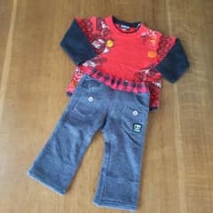 TKSAPKID トップス パンツ セット 80