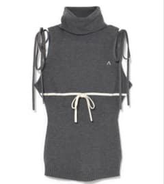 様 Adele ribbon tank gray ANDMARY - メルカリ