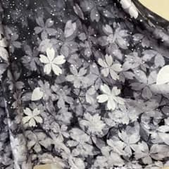 W026.37★送料無料★即日発送★新品★桜のイブニングワンピ,大きい,浮き出るのサムネイル