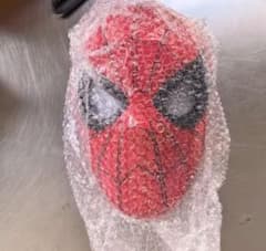 Spider-Man Mask with Movable Eyes - Cosplay Costume for Halloween - No Box - Free Shipping