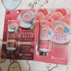 【完売品・レア】日東紅茶 ハンドクリーム いちご ピーチ 2個セット