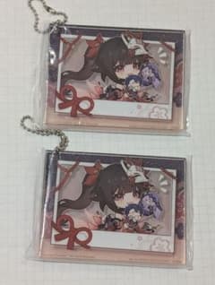 崩壊スターレイル　花火　一番くじ　アクリルチャーム　2点のサムネイル