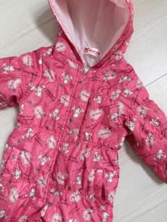 マイメロディー　子供用ピンク90㎝スキーウェアのサムネイル