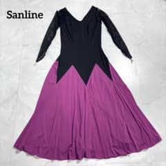 Sanline サンリーヌ 社交ダンス ドレス ワンピース - メルカリ
