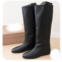 【新品・未使用】CORSO ROMA 9 ナッパレザー ロングブーツ 23cmのサムネイル