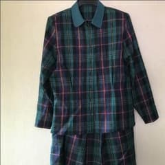 チェック柄シャツスーツのサムネイル
