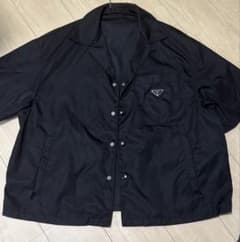 PRADA RE-NYLON 半袖シャツ ブラック Lのサムネイル