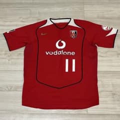 R*8様 正規品 NIKE 浦和レッズ「11」田中達也 半袖 S ユニフォーム NIKE 浦和レッズ vodafone ユニフォーム 背番号11 田中達也 - メルカリ