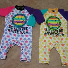 双子ちゃんに♪ニコちゃんトレーナーセットのサムネイル