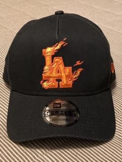 海外限定 日本未入荷 New Era LA Dodgers キャップ　ブラック