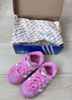 adidas 키즈 스니커즈 핑크